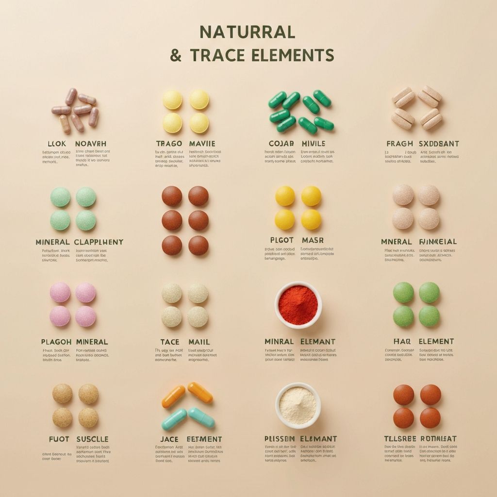 Trace elements in nutrition science